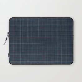 Abstract Plaid 2 blue Laptop Sleeve