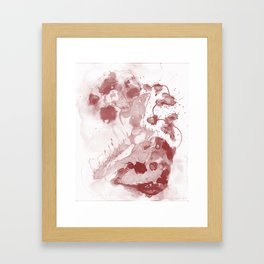 Crab Nebula in the Garden Framed Art Print