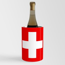 Swiss Flag of Switzerland Wine Chiller