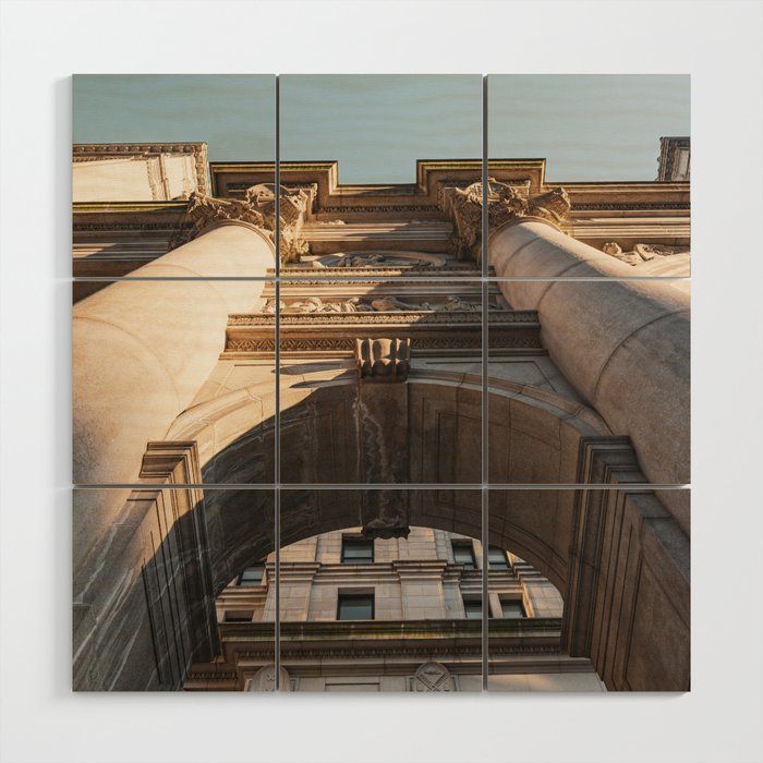 Photography in NYC | Architecture Views Wood Wall Art