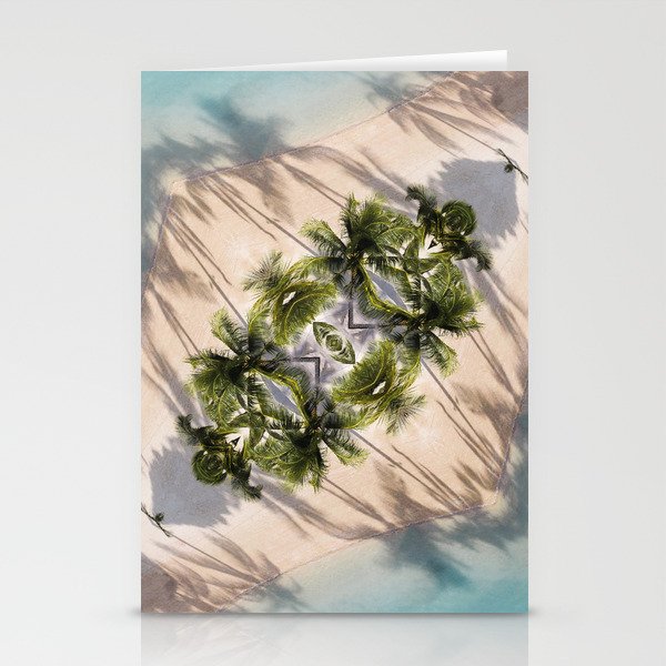Tropical oasis v3 Stationery Cards