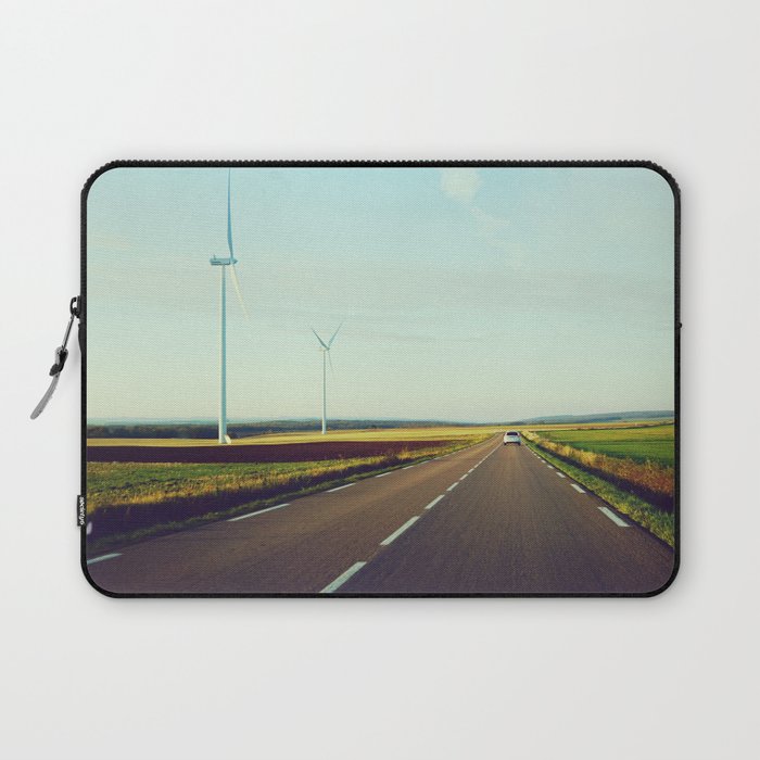 On the Road | Travel Photography  Laptop Sleeve
