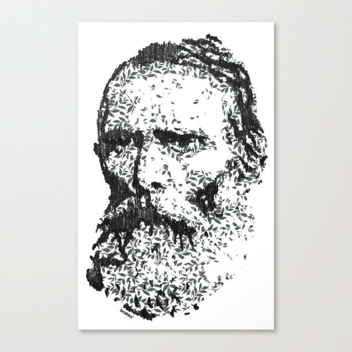Bearded man Canvas Print