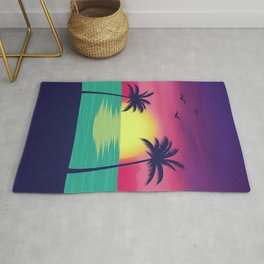 Palm Trees Rug