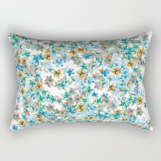Little Flowers For You Rectangular Pillow
