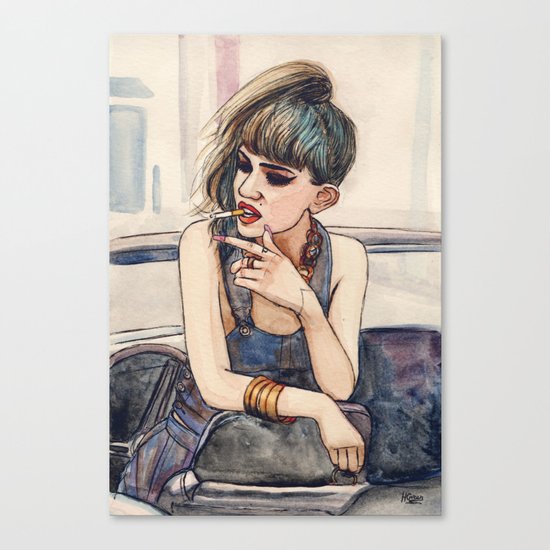 Grimes Canvas Print