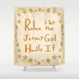 Jersey Girl 2.0 Shower Curtain