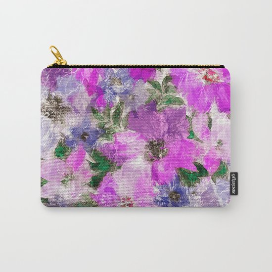 Splendid Flowers Carry-All Pouch