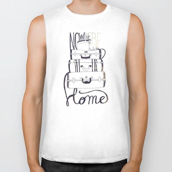 Nowhere Home Biker Tank