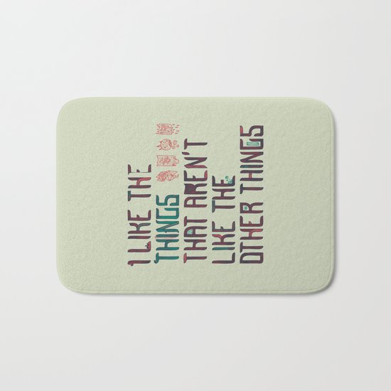 The Things I Like Bath Mat