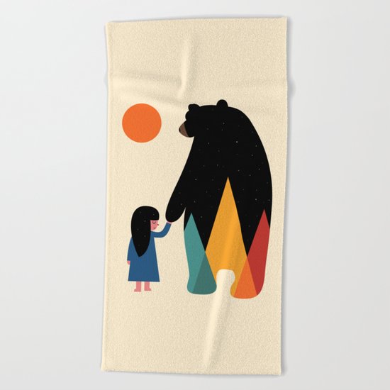 Go Home Beach Towel