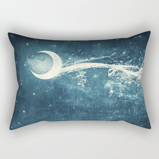 Moon River Rectangular Pillow