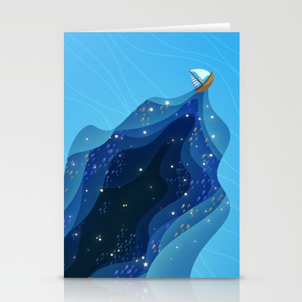 Ocean Ship Stationery Cards