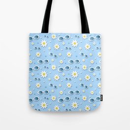 Daisy Sunglasses Pattern Tote Bag
