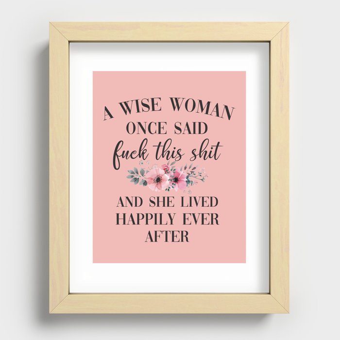 Recessed Framed Print