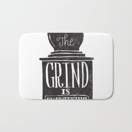 the daily grind Bath Mat