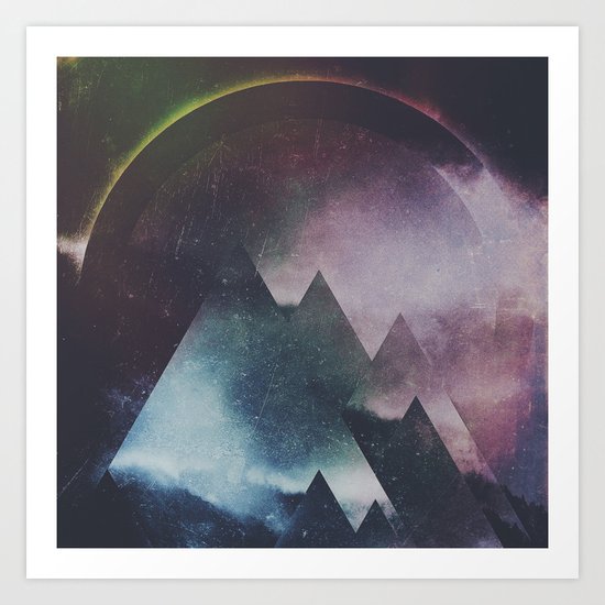 Fractions B01 Art Print