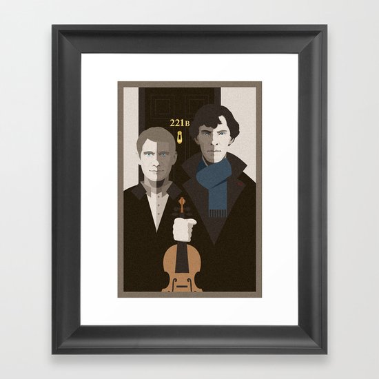 British Gothic Framed Art Print
