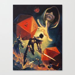 The Dungeon Master Canvas Print