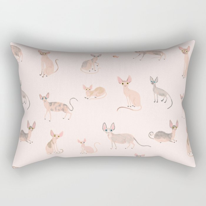 sphynx cat pillow