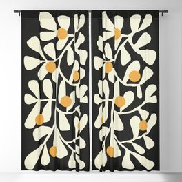 Summer Bloom: Matisse Night Edition Blackout Curtain