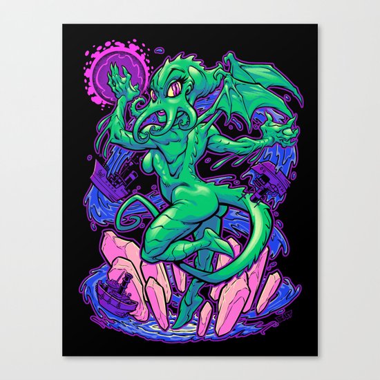 CTHULHIA Canvas Print