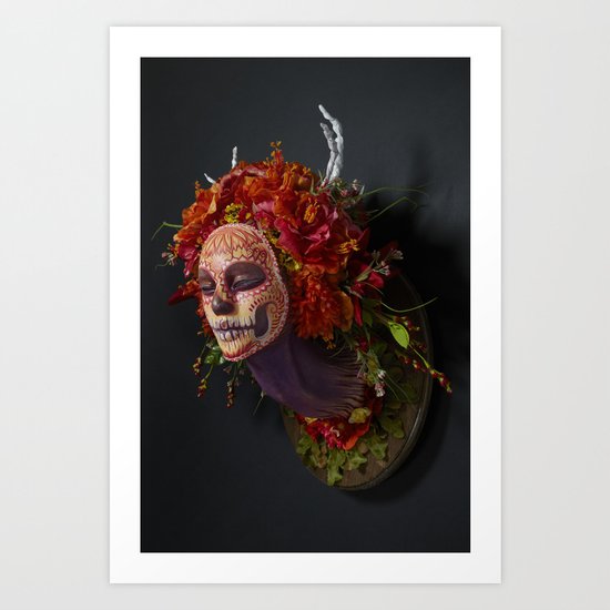 Summer Muertita Side Art Print