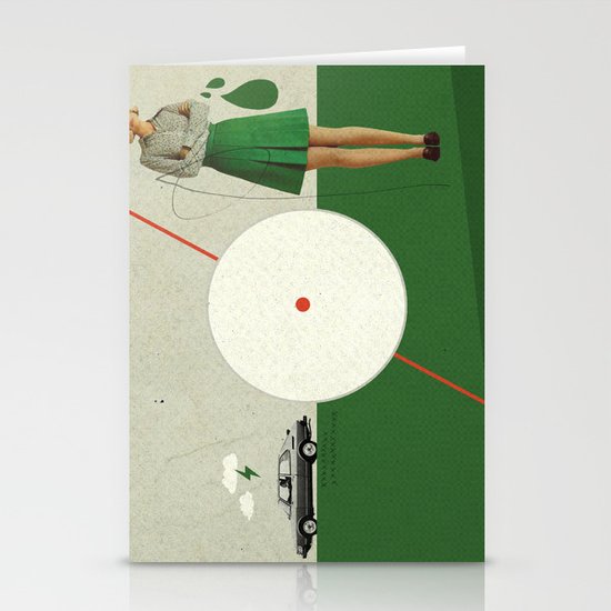 Blame The Sunshine | Collage Stationery Cards