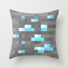 Diamond Ore Throw Pillow