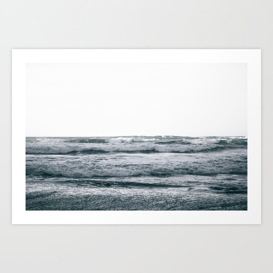 Waves V Art Print