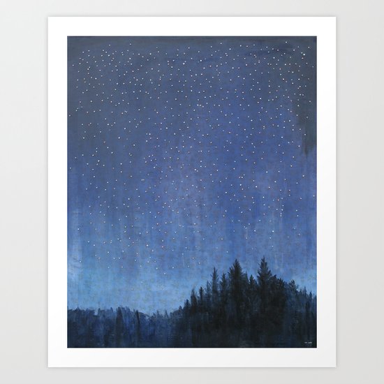Sky Jewelry Art Print
