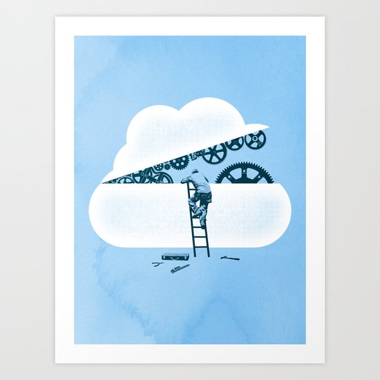 Tune Up Art Print