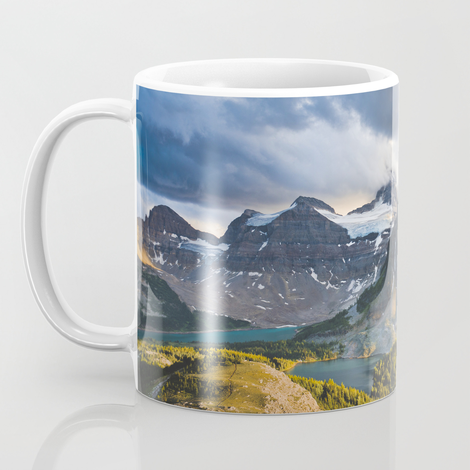 Mount Assiniboine Provincial Park Coffee Mug By Celestineaerden Society6