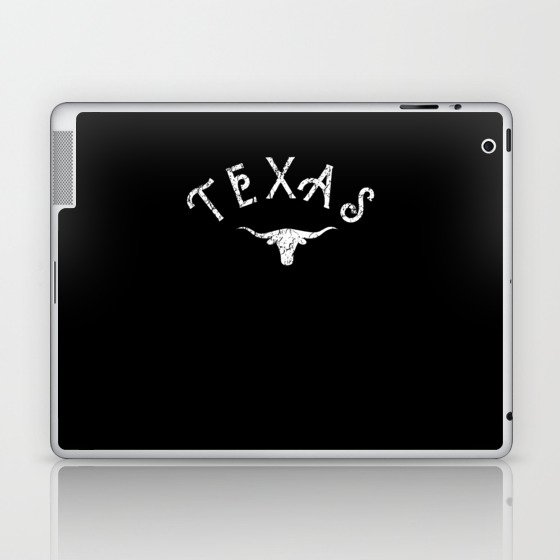 Texas Western Bull Vintage Pride Laptop & iPad Skin