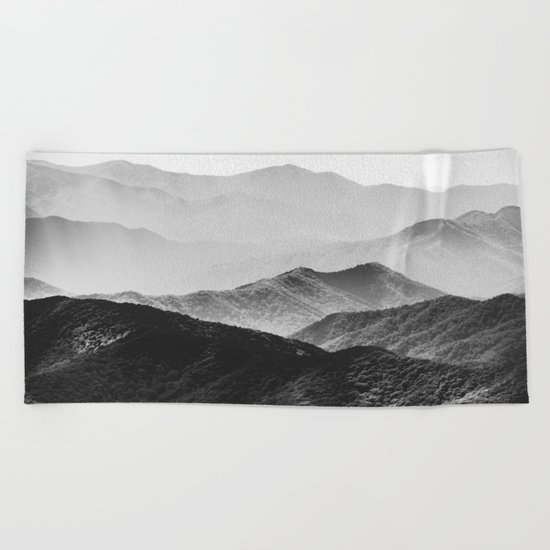 Smoky Mountain Beach Towel
