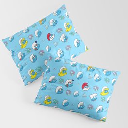 Smurfs Pattern Pillow Sham
