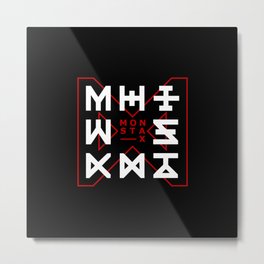 Monsta X -The Code Metal Print | Kihyun, Shownu, Mx, Decode, Minhyuk, Kpop, Changkyun, Jooheon, Hyunwoo, Theconnect 