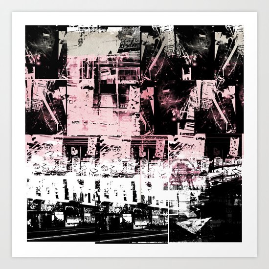 Concrete Jungle 1 Art Print