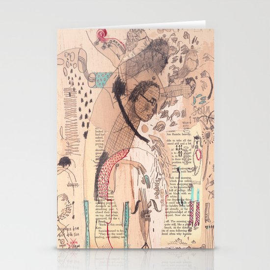 Bassist Stationery Cards