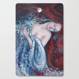 Sleeping Beauty by Kim Marshall Cutting Board