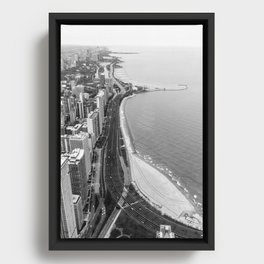 Lakeshore Drive Framed Canvas
