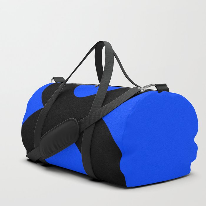 Number 8 (Black & Blue) Duffle Bag