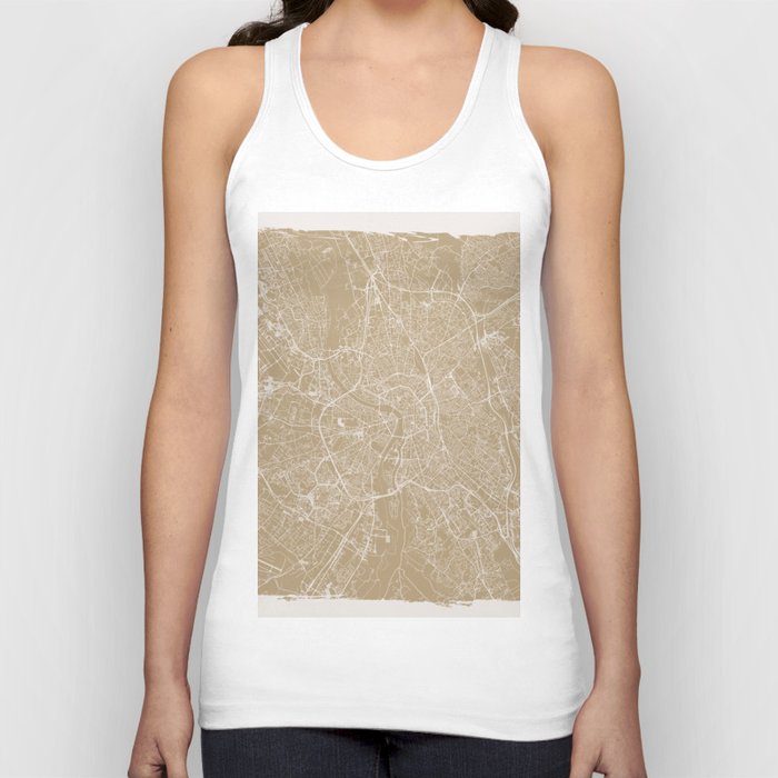 Toulouse - France - Boho Map Tank Top