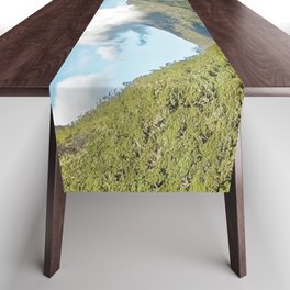 New Zealand Photography - River In Fiordland National Park Table Runner
