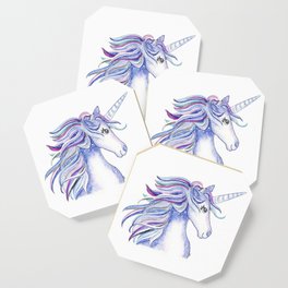 Purple Unicorn Coaster