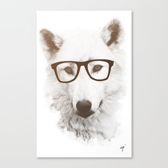 SMART WOLF Canvas Print