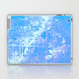 Shattered Blue Laptop Skin