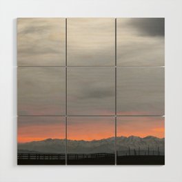 Last Light in the Dolomites | Nautre and Landscape Photography Wood Wall Art