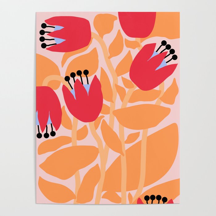 Sommar Flower Bouquet Poster