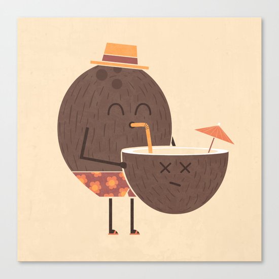 Cannibal! Canvas Print